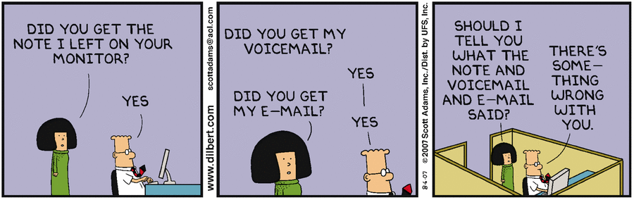 Dilbert Cartoon